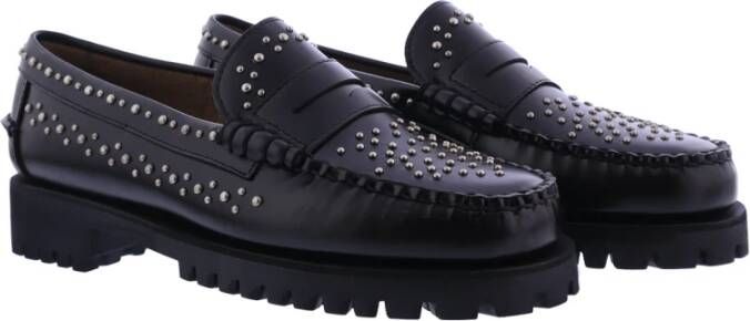 Sebago Studs Loafer in Zwart Black Dames