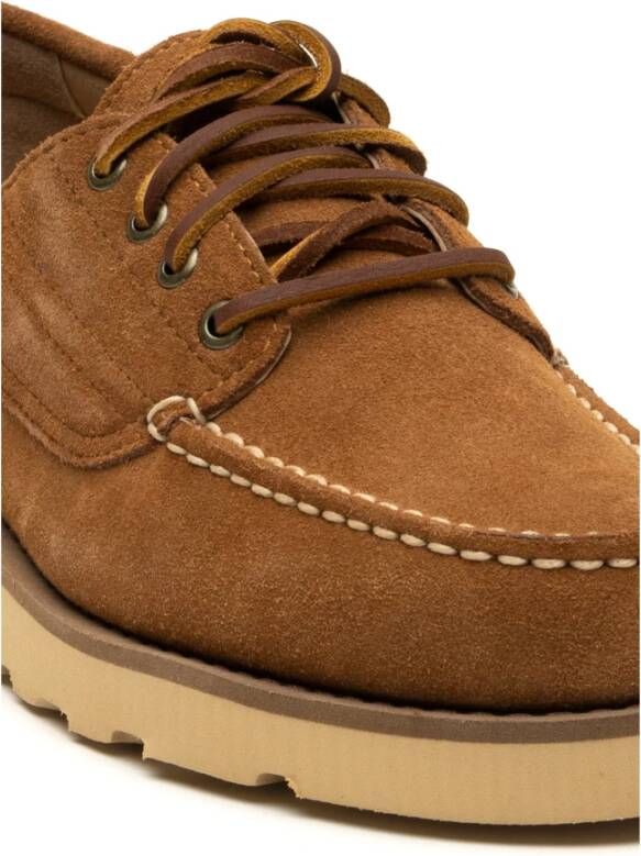 Sebago Suede Askookfiled Stijlvolle Schoenen Brown Heren