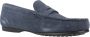 Sebago Suede Byron Loafers Blue Heren - Thumbnail 5