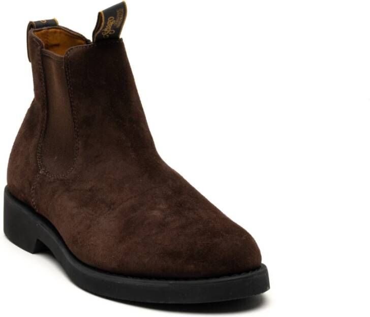 Sebago Suede Gilford Bootschoenen Brown Heren