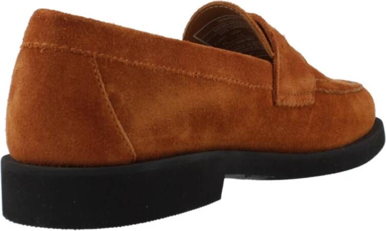 Sebago Suede Moccasin Loafers Brown Heren