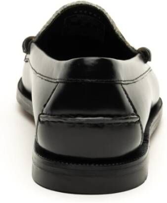 Sebago Wilde Vamp Stijl Schoenen Black Dames