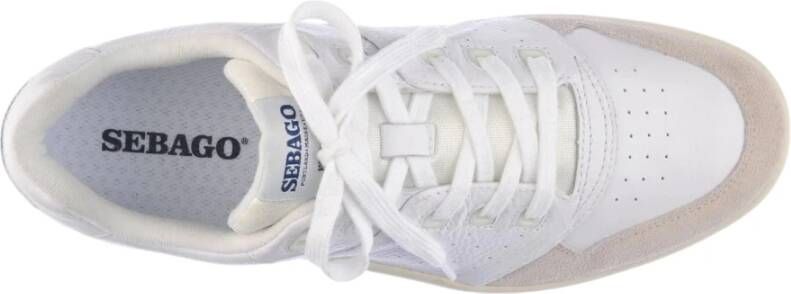 Sebago Witte Hurricane Sneakers White Heren