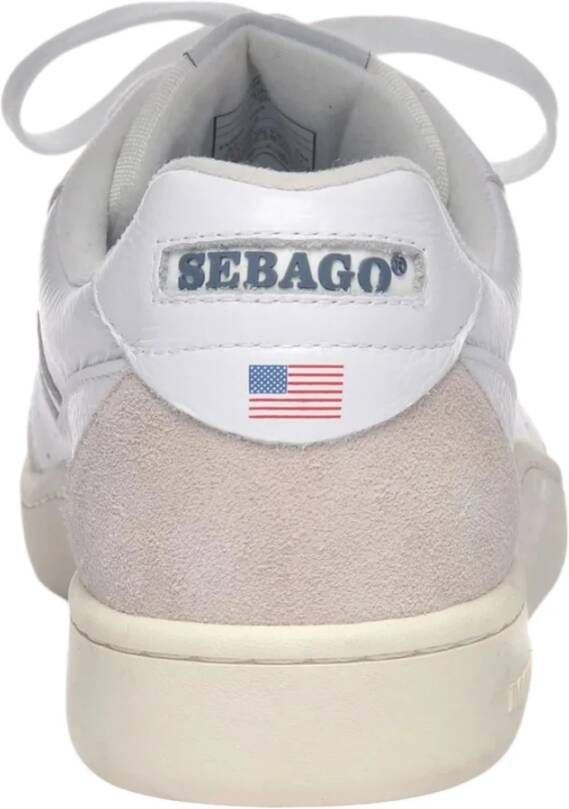 Sebago Witte Hurricane Sneakers White Heren