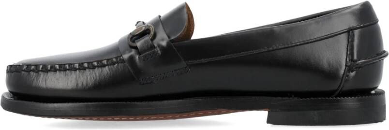 Sebago Zwarte Gesloten Loafer Schoenen Black Dames