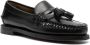 Sebago Zwarte Leren Kwast Slip-On Schoenen Black Dames - Thumbnail 2