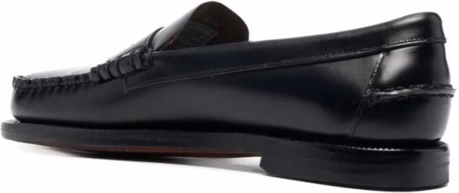 Sebago Zwarte platte schoenen Black Dames