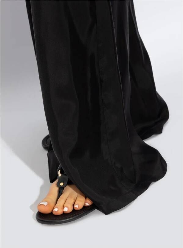 See by Chloé Hana leren slides Black Dames