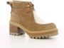 See by Chloé Cognac Shearling Haklaarzen Bruin Dames - Thumbnail 2