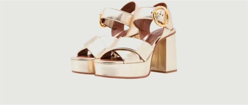 See by Chloé High Heel Sandals Geel Dames