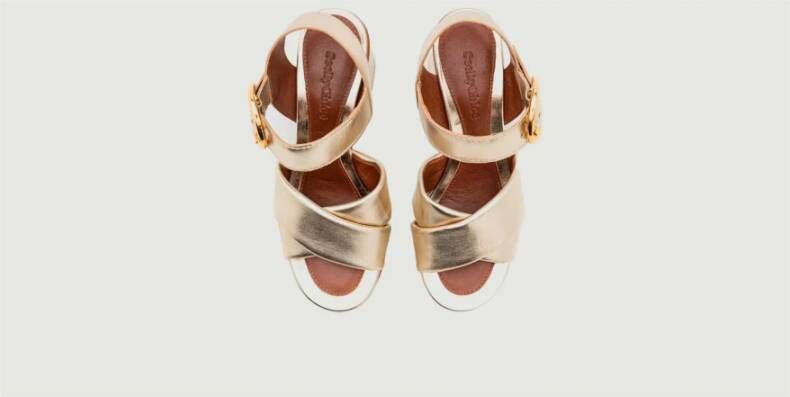 See by Chloé High Heel Sandals Geel Dames