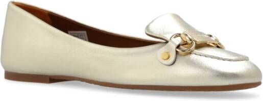 See by Chloé Leren ballerinas Jane Yellow Dames