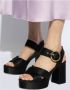 See by Chloé Plateau Sandalen Black Dames - Thumbnail 3