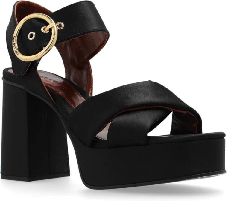 See by Chloé Plateau Sandalen Black Dames