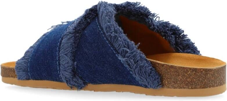 See by Chloé Prue denim slides Blue Dames