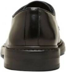 Selected Homme Leren Blucher Schoenen Black Heren