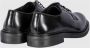 Selected Homme Zwarte Leren Blucher Mocassin Schoenen Black Heren - Thumbnail 4