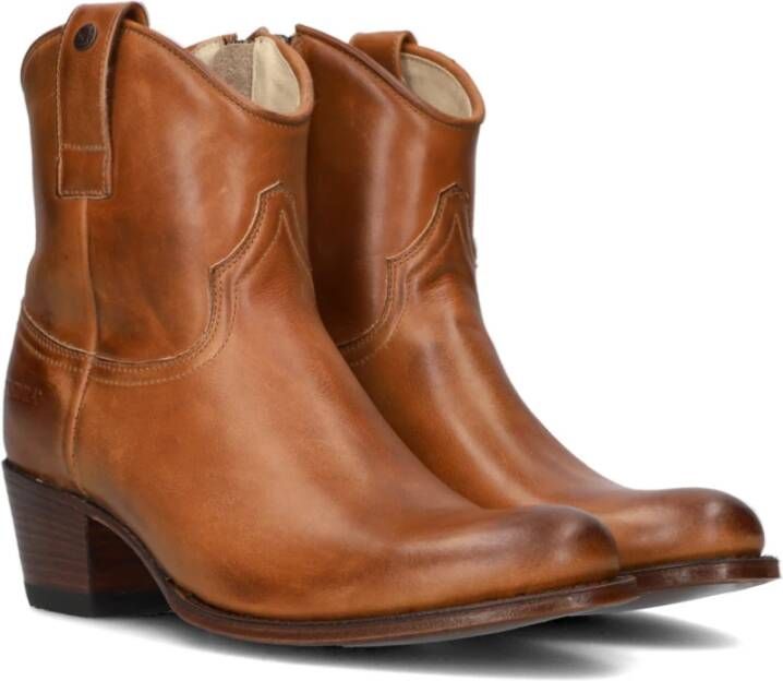 Sendra Cowboystijl Enkellaarsjes Brown Dames