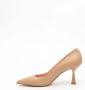 Sergio Levantesi Beige Leren Decolté Beige Dames - Thumbnail 3