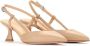 Sergio Levantesi Beige Leren Slingback Chantal 23 Beige Dames - Thumbnail 3