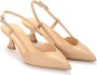 Sergio Levantesi Beige Leren Slingback Chantal 23 Beige Dames - Thumbnail 4