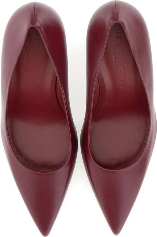 Sergio Levantesi Bordeaux Hak Schoenen Red Dames