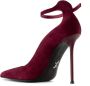 Sergio Levantesi Bordeaux Suède Livia Pumps met Hak Red Dames - Thumbnail 3