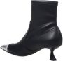 Sergio Levantesi Eco-Leer Celin5 Laars in Zwart Zilver Black Dames - Thumbnail 3