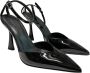 Sergio Levantesi Enkelband Sandalen in Polyester Black Dames - Thumbnail 4