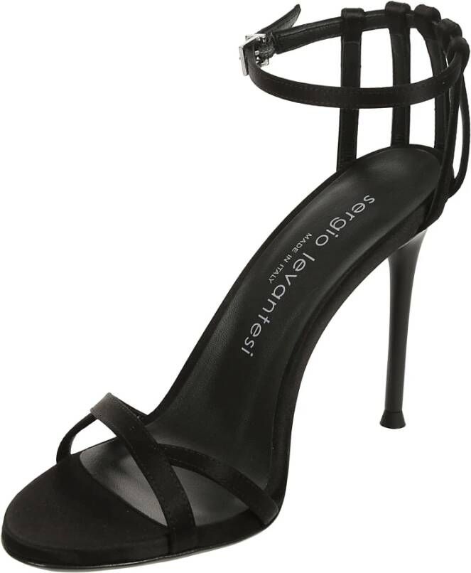 Sergio Levantesi High Heel Sandals Black Dames