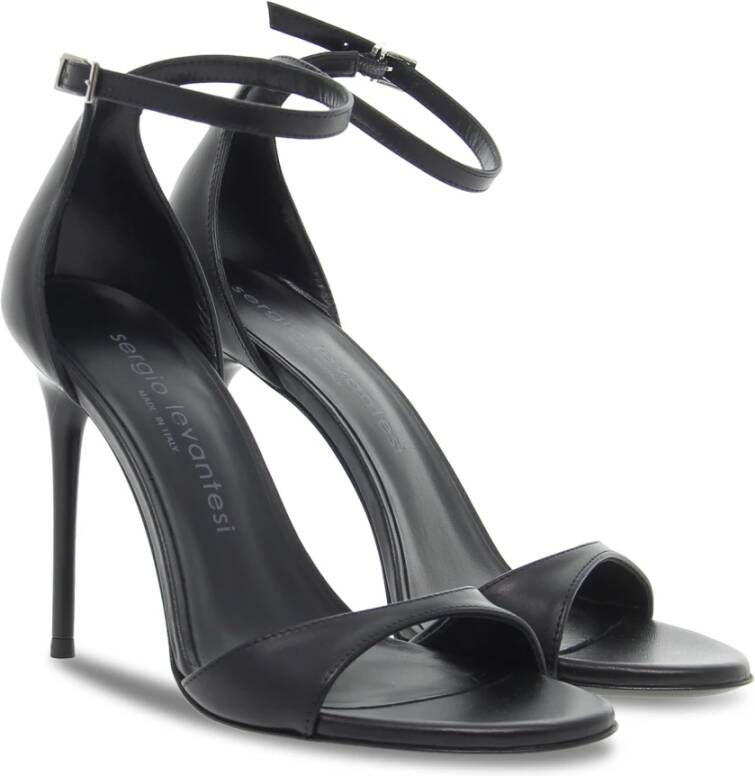 Sergio Levantesi High Heel Sandals Zwart Dames