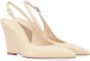 Sergio Levantesi Kasjmier Ivory Sleehak Sandalen Beige Dames - Thumbnail 3