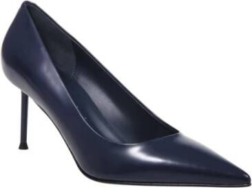 Sergio Levantesi Leren Glam5 Decollete Schoenen Blue Dames