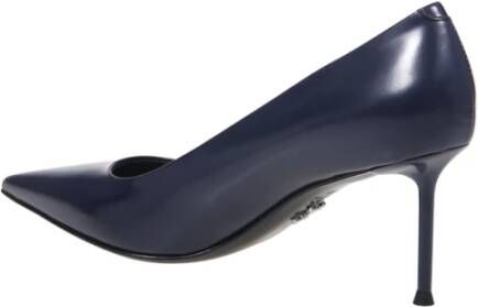 Sergio Levantesi Leren Glam5 Decollete Schoenen Blue Dames