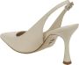 Sergio Levantesi Luxe Leren Hak Pumps Beige Dames - Thumbnail 3