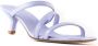 Sergio Levantesi Paarse Patentleren Sandalen met Vierkante Neus Purple Dames - Thumbnail 2