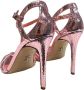 Sergio Levantesi Polyester Sandalen met 10cm Stiletto Hak Pink Dames - Thumbnail 2