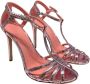 Sergio Levantesi Polyester Sandalen met 10cm Stiletto Hak Pink Dames - Thumbnail 4