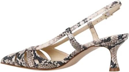 Sergio Levantesi Sabbia Edda5 Leren Pump Multicolor Dames