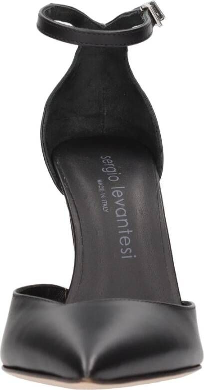 Sergio Levantesi Sandalen Zwart Black Dames