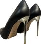 Sergio Levantesi Zwarte leren hoge hakken pumps Black Dames - Thumbnail 4