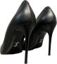 Sergio Levantesi Zwarte leren hoge hakken pumps Black Dames - Thumbnail 3