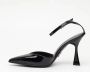 Sergio Levantesi Zwarte Patent Slingback Maybe Black Dames - Thumbnail 3