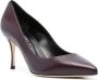 Sergio Rossi Bordeaux Vernice Salon Schoenen Red Dames - Thumbnail 2