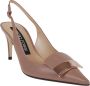 Sergio Rossi Heldere Huid Slingback Pumps Beige Dames - Thumbnail 2