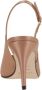 Sergio Rossi Bronzen Slingback met Kristalversieringen Beige Dames - Thumbnail 3