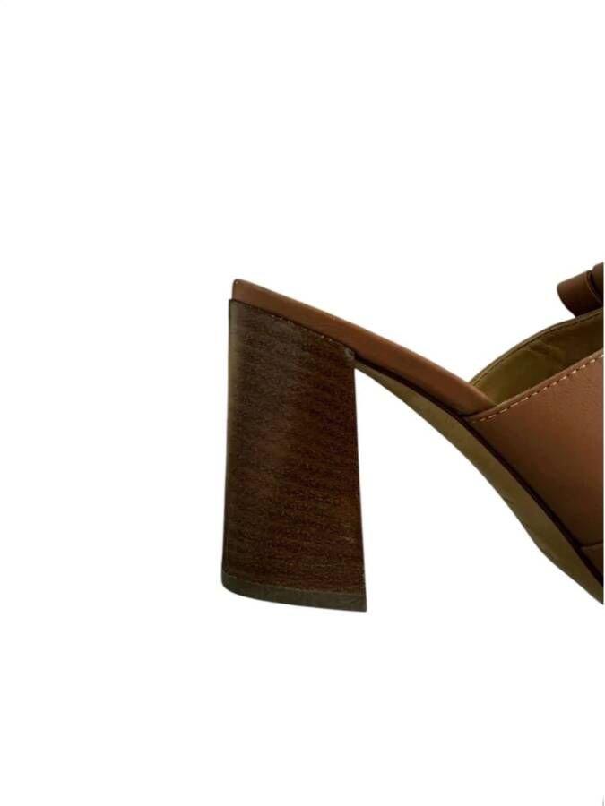 Sergio Rossi Elegante Decollete Schoenen voor Vrouwen Brown Dames