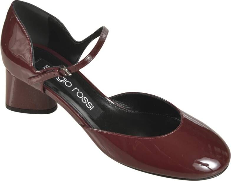 Sergio Rossi Elegante Hakken Schoenen Red Dames