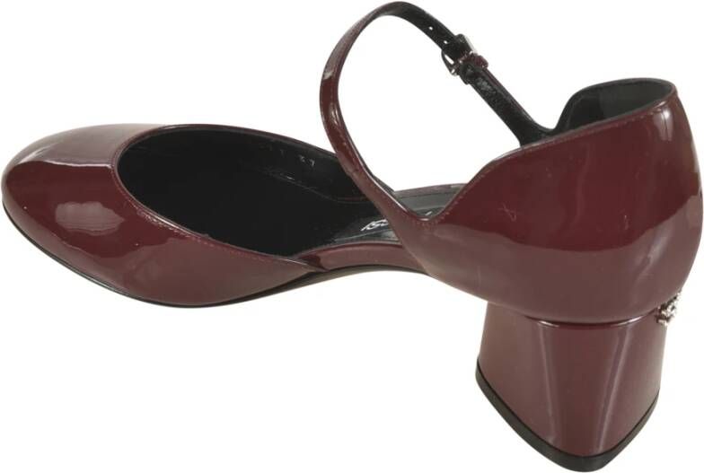 Sergio Rossi Elegante Hakken Schoenen Red Dames