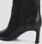 Sergio Rossi Elegante Zwarte Enkellaars 60 Black Dames - Thumbnail 4